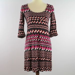 Diane Von Furstenberg Silk A Line Mini Dress Multicolor Designs 4